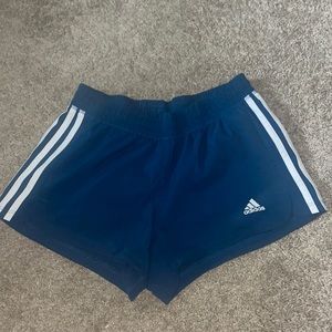 navy adidas shorts